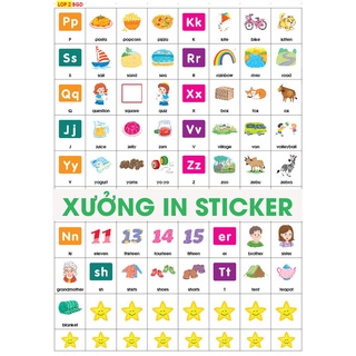 Sticker từ vựng tiếng anh 2 bgd- hoàng văn vân