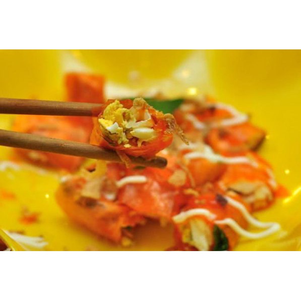 1kg vỏ Bánh tráng đỏ cuộn bơ mỏng ngon chuyên làm bánh tráng cuốn KO KÈM BƠ