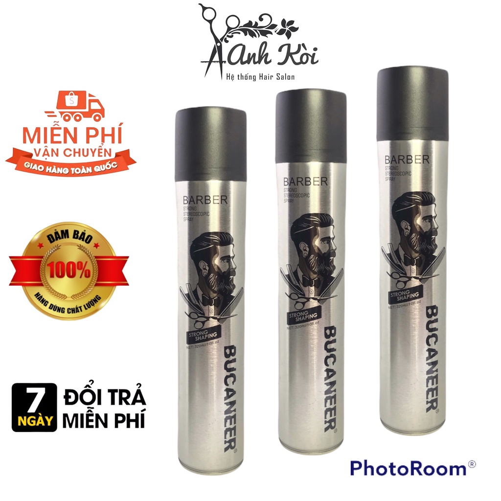 GÔM XỊT TÓC NAM TẠO KIỂU TÓC 320ml CHÍNH HÃNG