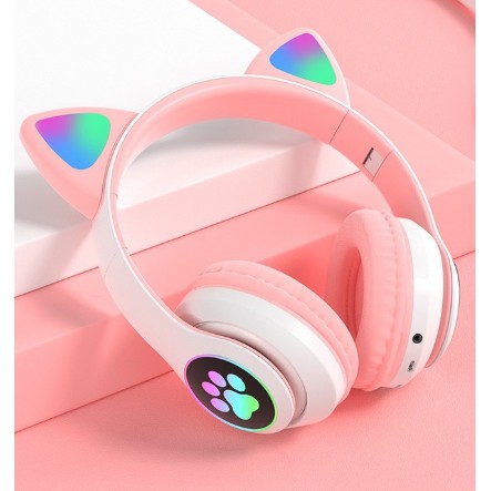[Rẻ nhất Shoppe] Tai Nghe Mèo Kết Nối Bluetooth Chụp Tai,Headphone Tai Mèo Dễ Thương Có Mic,Âm Bass Mạnh - BH 12 tháng | BigBuy360 - bigbuy360.vn