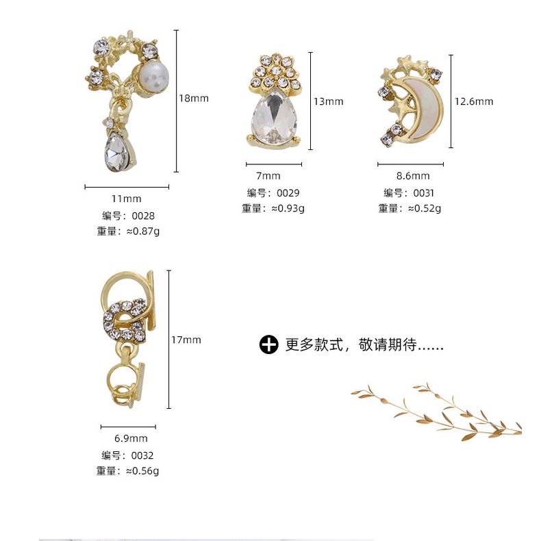 (MớI) Hạt NgọC Trai ĐíNh Trang Trí MóNg