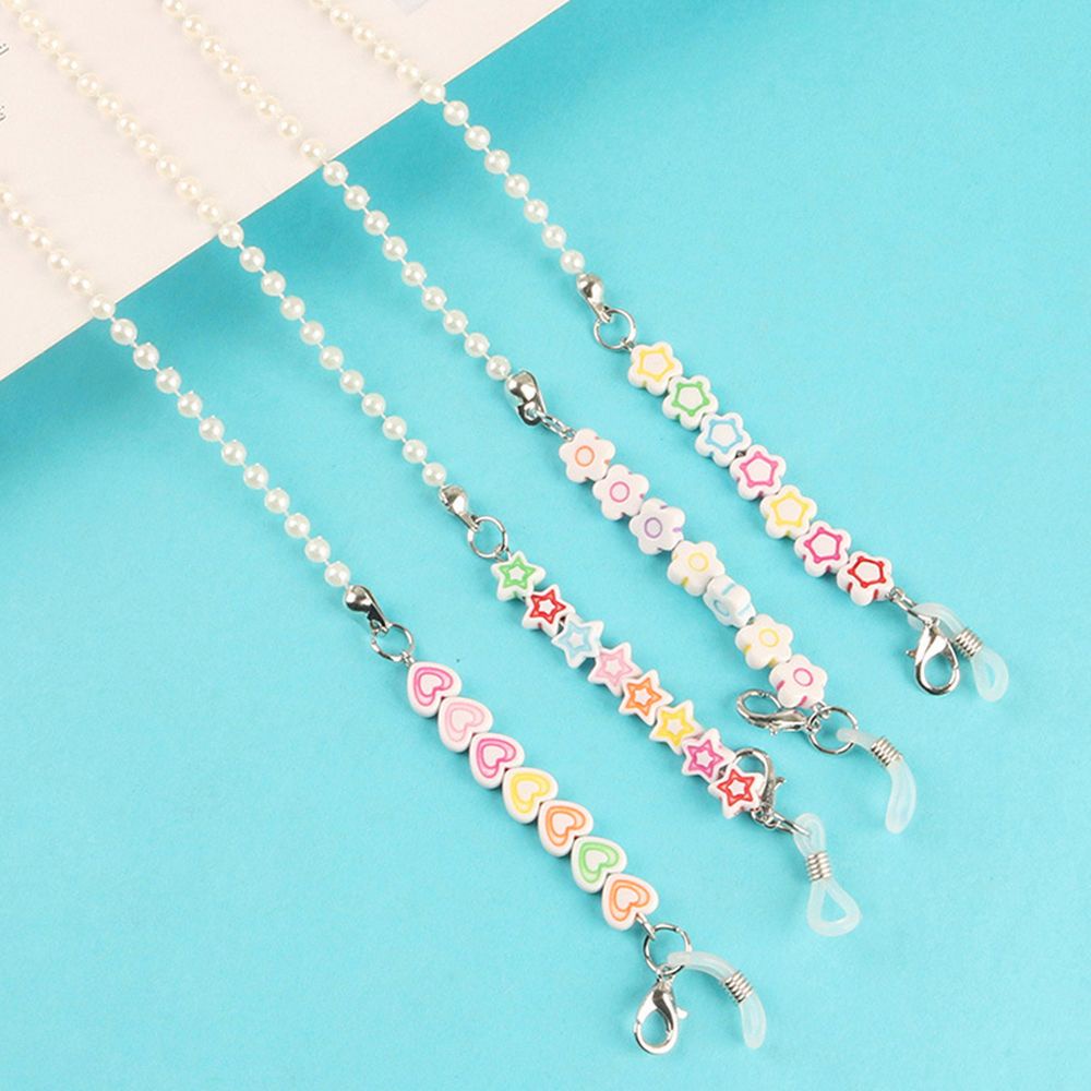 Dây đeo giữ mắt kính bằng acrylic chống trượt thời trang