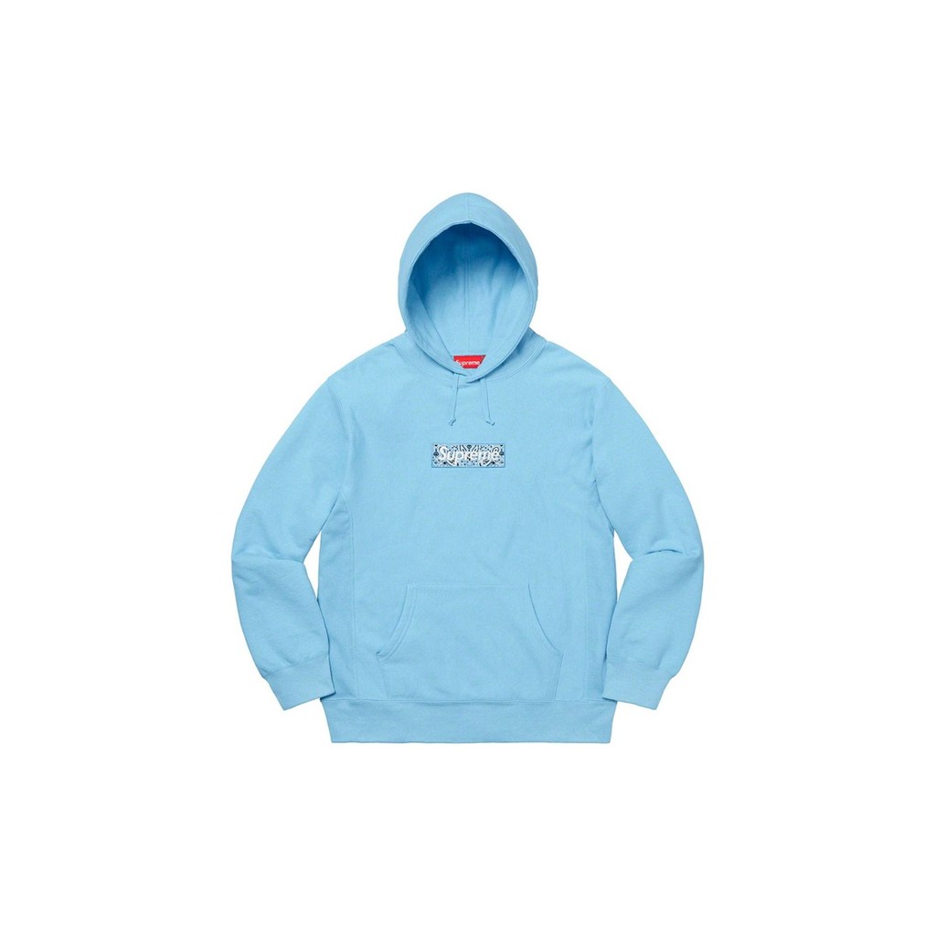 SUPREME HOODIE - Áo Hoodie Bandana (Blue) [Mirror quality]