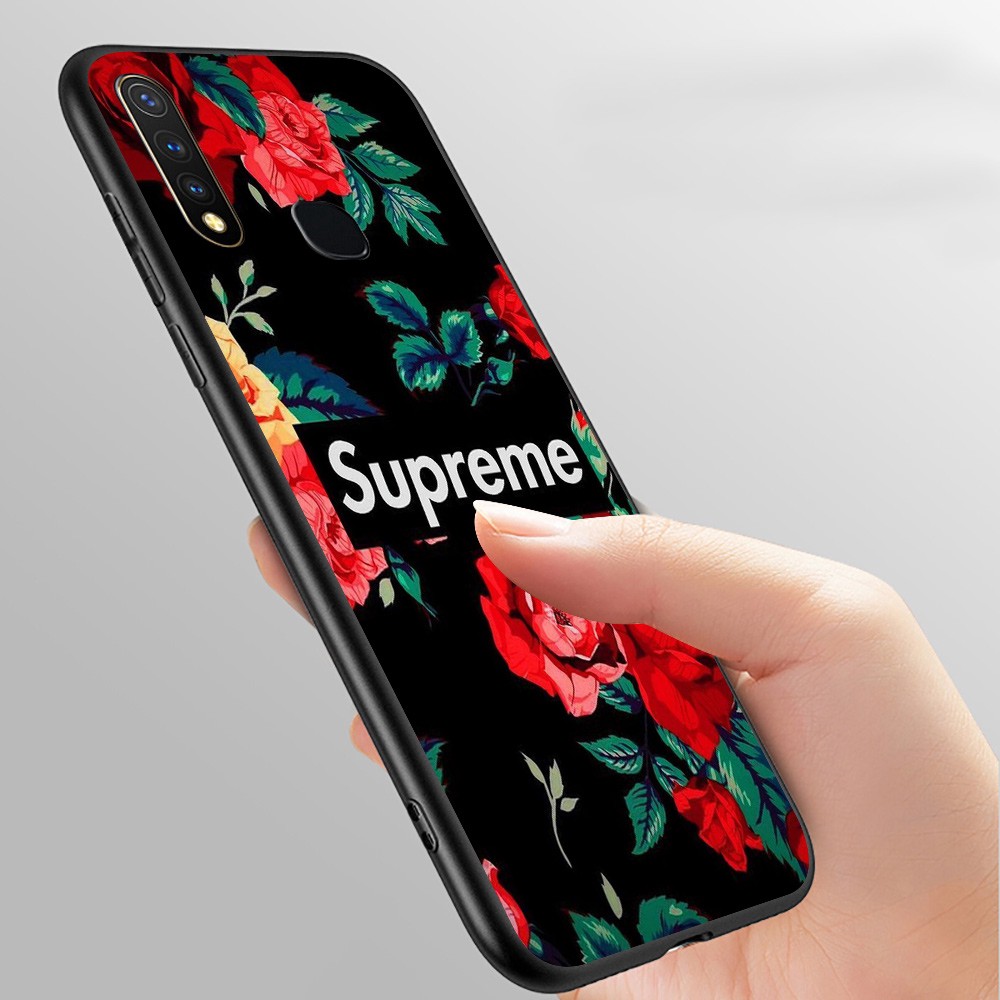 Ốp Lưng Mềm Supreme-3 Realme C2 C3 5s 6 A8 A12 A52 A72 A91 A92 A92S F15 X2 2020 Pro