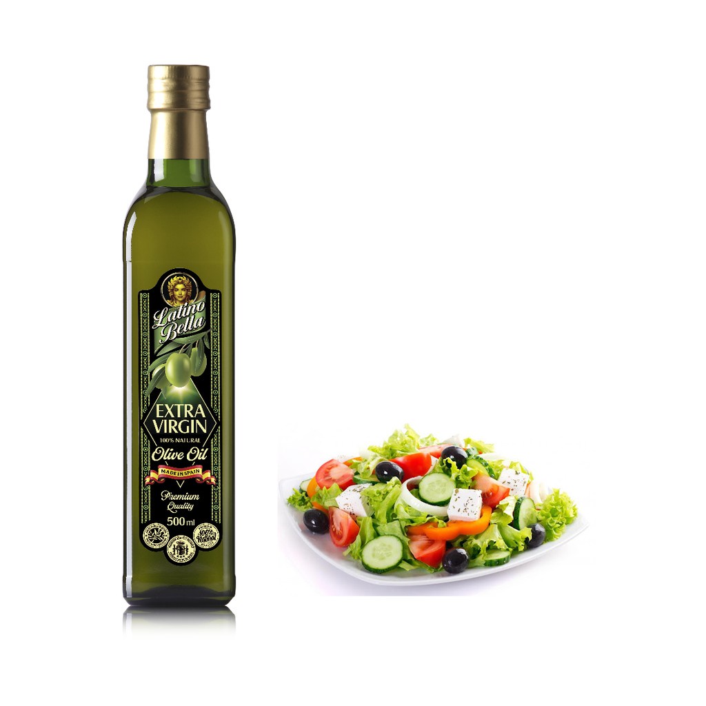 Dầu Oliu Nguyên Chất Latino Bella Extra Virgin Olive Oil 250ml, 500ml, 1000ml, Pomace 1L