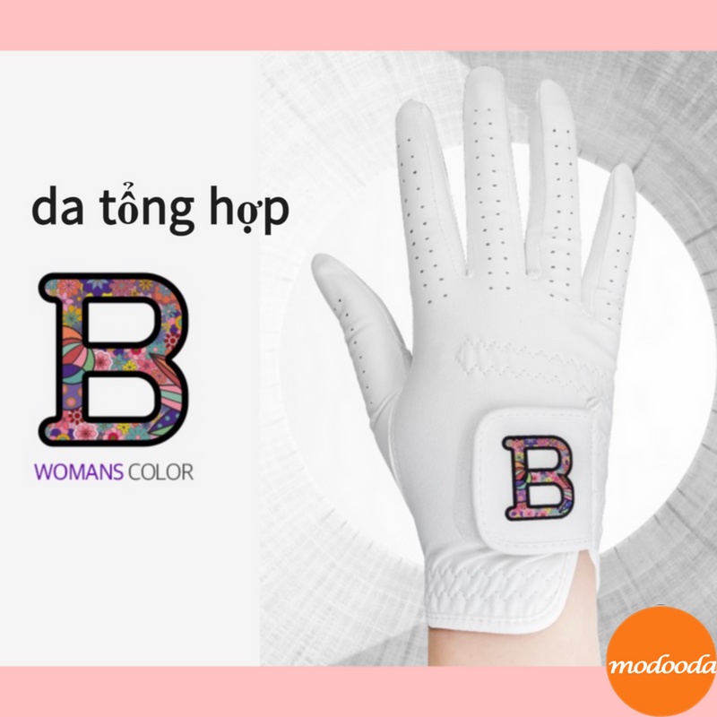 Hàn Quốc  Art B/ da tổng hợp/ Găng tay golf nữ/Golf gloves