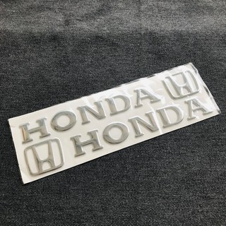 Bộ tem dán nổi chữ HONDA SIÊU CHẮC (CHỮ+LOGO).