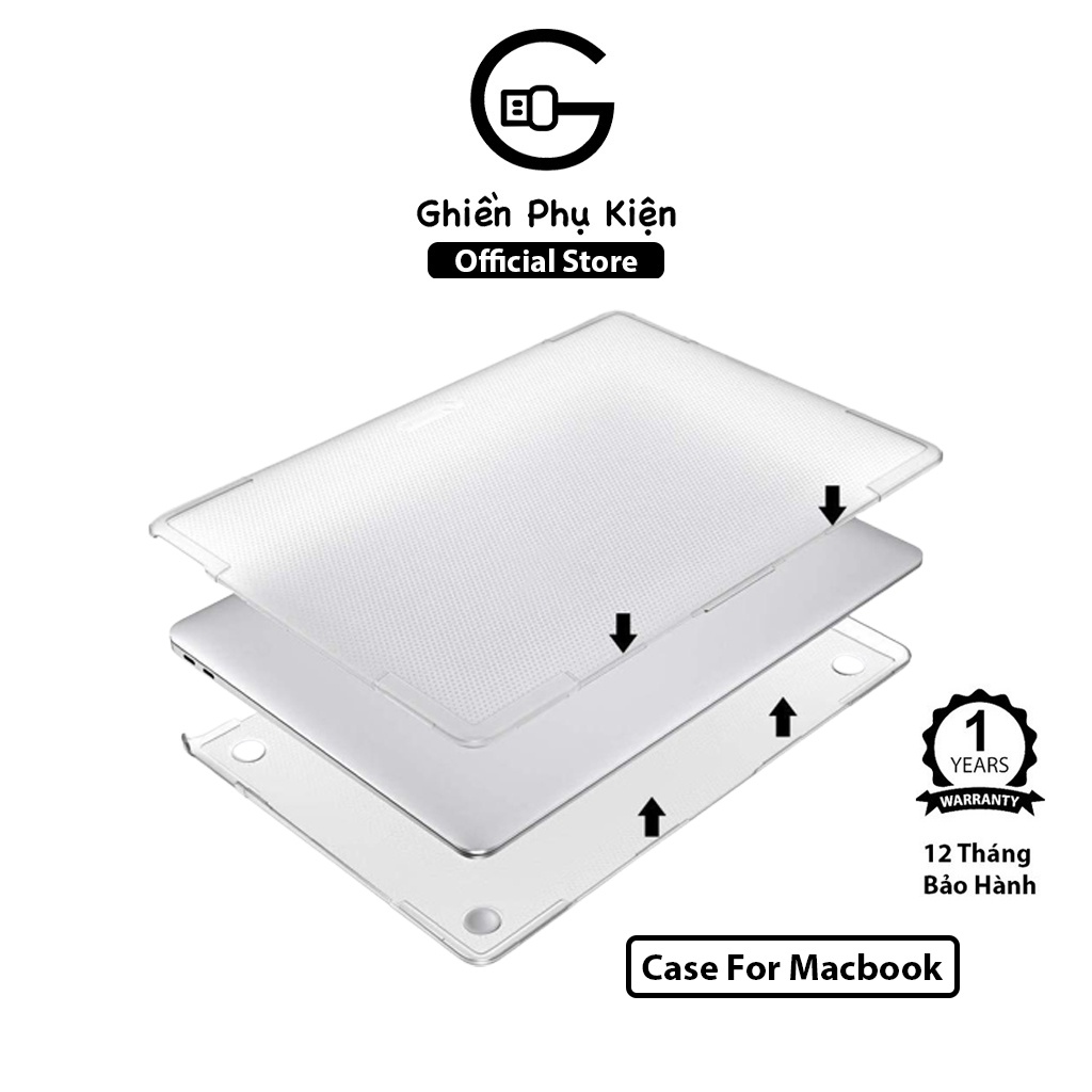 Ốp Tomtoc Hardshell Dành Cho Macbook Air M1 2018-2020 - Hàng Chính Hãng