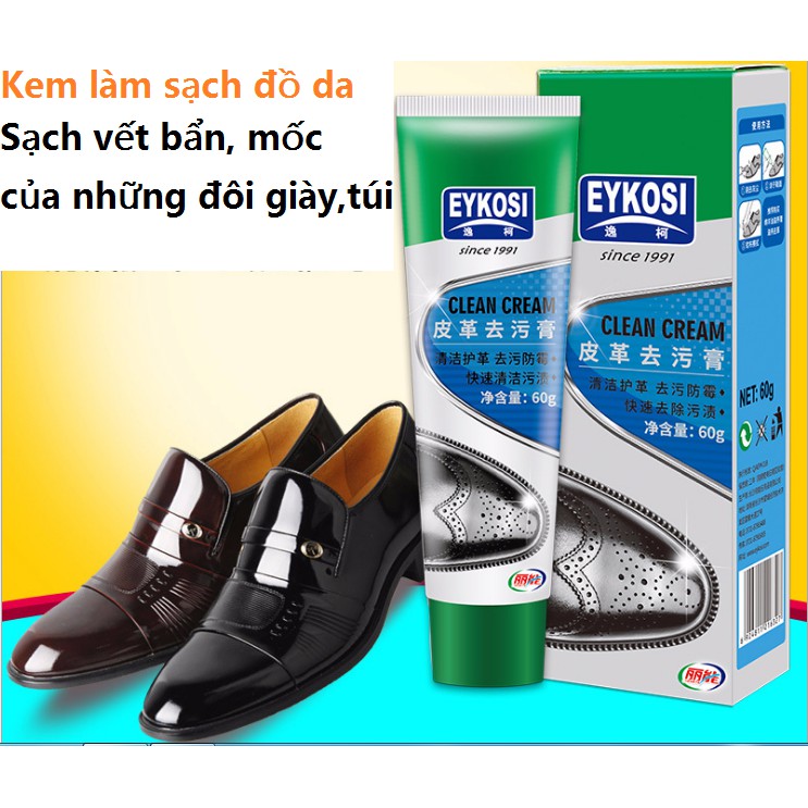 Kem làm sạch đồ da Eykosi