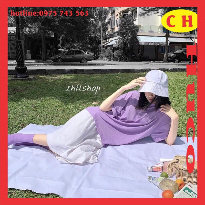 Áo phông trơn, áo hè, áo thun unisex tay lỡ form thụng nam nữ mặc được chất cotton🦋thời trang cặp đôi, nhóm, unisex 🦋