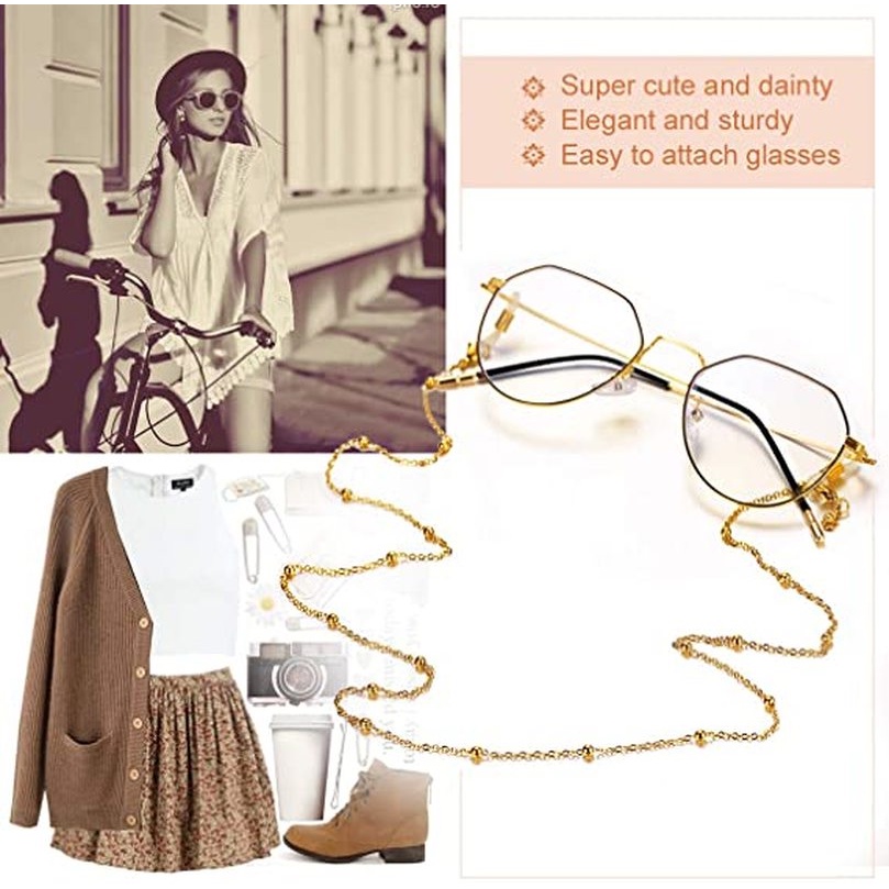 Dây Đeo Mắt Kính Chống Trượt Thời Trang Cho Nữ