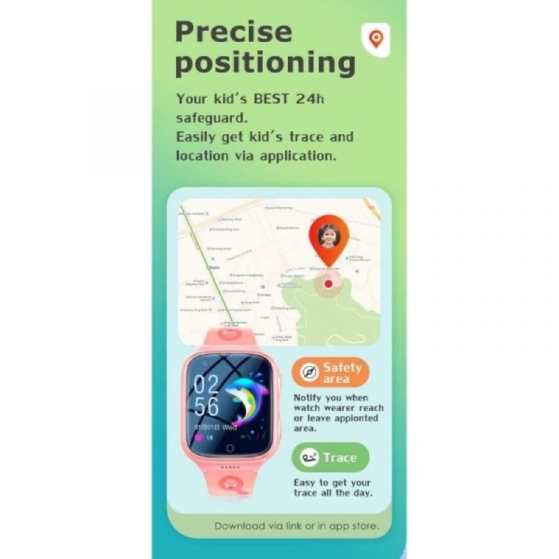 Đồng hồ thông minh 4G CLEVER HIPPO CLEVERKID