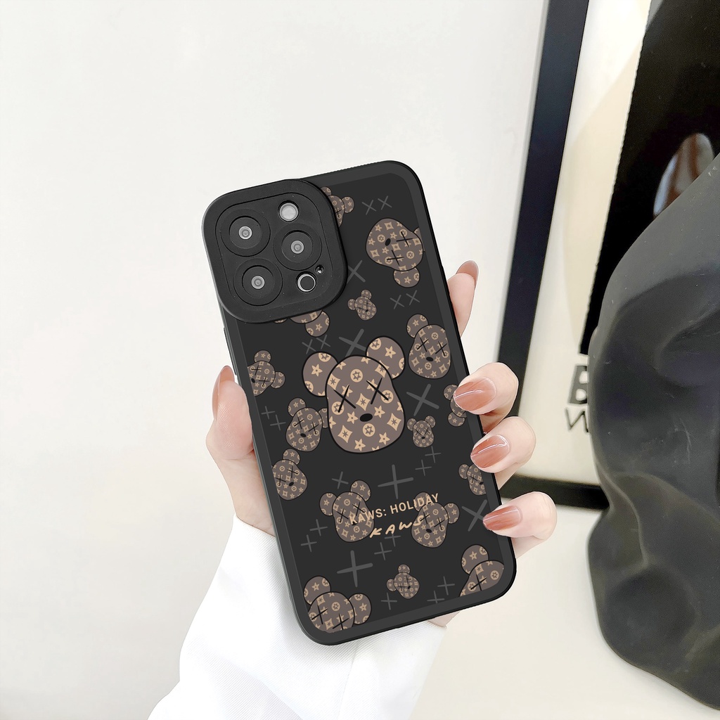 Ốp lưng iphone High Bear cạnh vuông 6/6plus/6s/6splus/7/7plus/8/8plus/x/xs/11/12/13/14/pro/max/promax/plus/shin/case