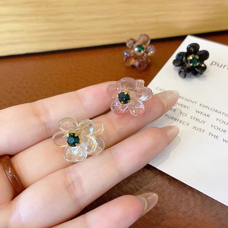 Kẹp Tóc Đính Hoa Nhỏ Dễ Thương Cho Bé Gái