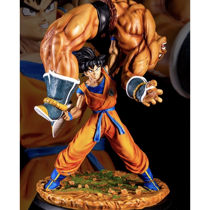 Siêu phẩm - Mô hình Dragonball Z Son Goku vs Nappa 45cm -5kg