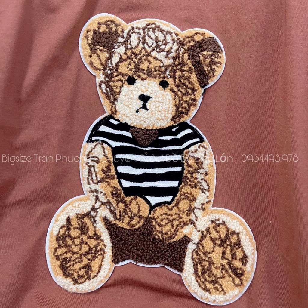 ⚡ Áo thun cotton, quần da cá mềm mát - Hình thêu logo sắc nét xịn sò Quảng Châu