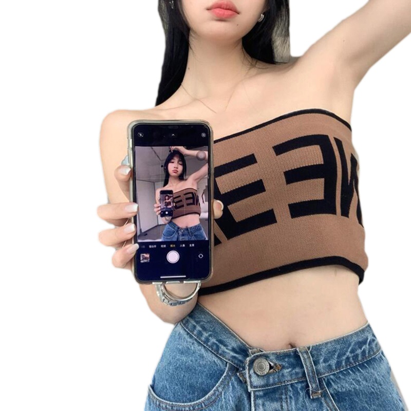 Áo Lửng Không Tay Thời Trang Quyến Rũ Dành Cho Nữ