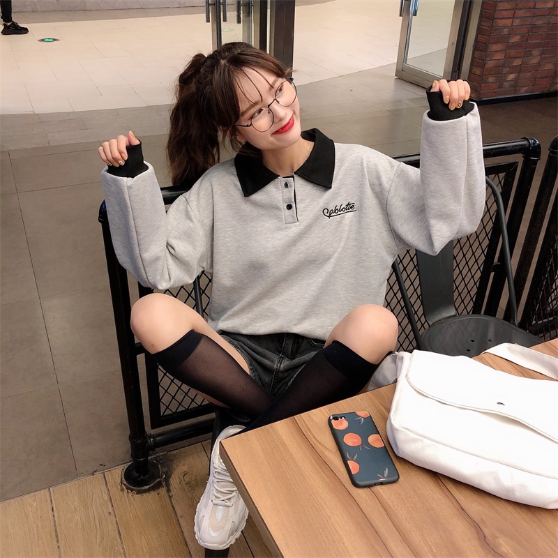 t-shirts women long sleeve  new  loose fashion trendy ulzzang | BigBuy360 - bigbuy360.vn