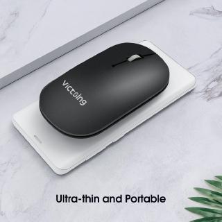 VicTsing PC272 Bluetooth 5.0 Wireless Mouse Portable Silent Computer Mice Ergonomic With USB Receiver 5DPI For PC Laptop Tablet