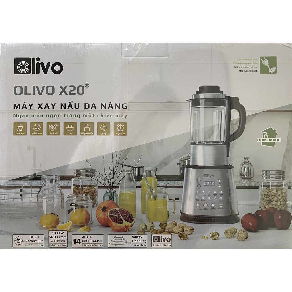 Máy làm sữa hạt OLIVO_X20 thương hiệu Mỹ