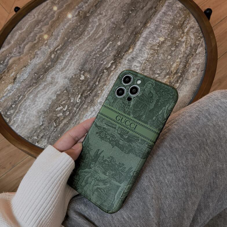 Ốp Điện Thoại Mềm Họa Tiết Gucci Cho iPhone7 / 8 / se2 7Plus / 8plus iPhonex / xs Xsmax 11 11Pro 11Promax 12 12Mini 12Pro 12Promax