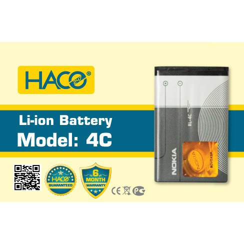Pin Nokia 4C