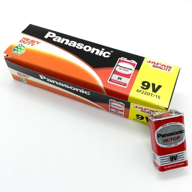 Pin 9V Panasonic 6F22