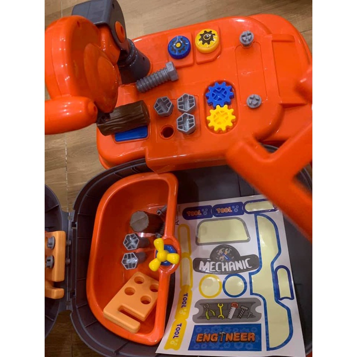 Bộ đồ chơi dụng cụ cho bé diy - ảnh sản phẩm 5