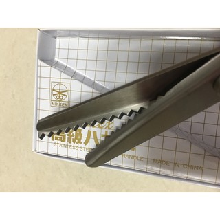 Kéo cắt răng cưa, cắt vải hình răng cưa tam giác, xinh xắn