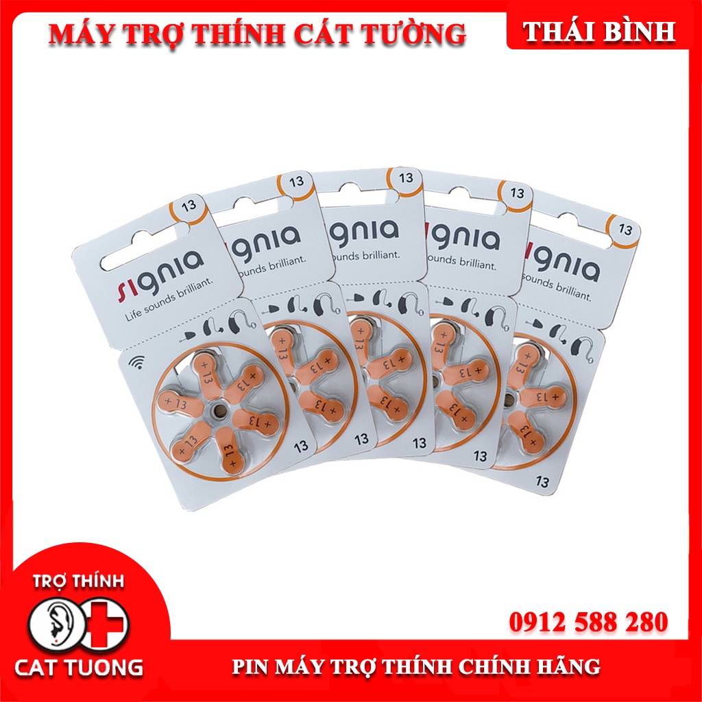 PIN 13_Pin Máy Trợ Thính Chính Hãng ( Signa)