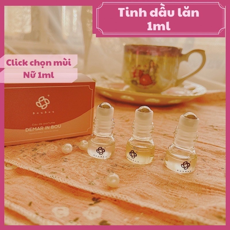 Tinh dầu lăn NỮ 1ml | Nước hoa Bòu