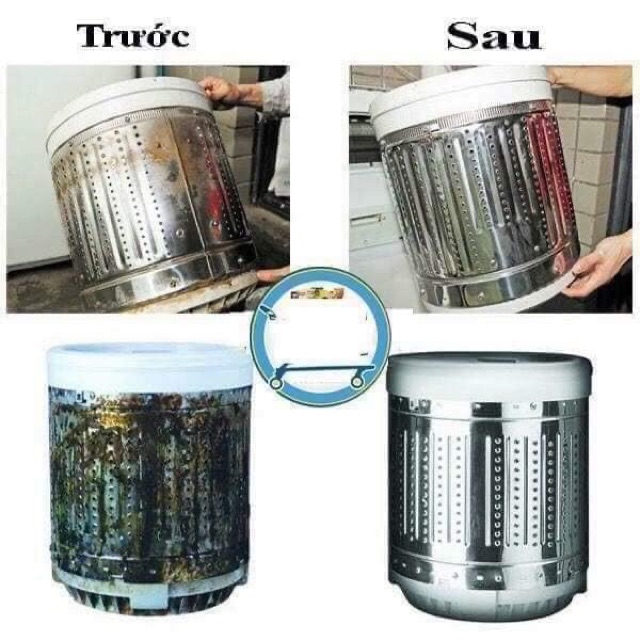 Nước tẩy,vệ sinh lồng máy giặt Pix nội địa Nhật 550g