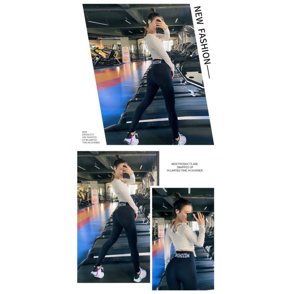 Quần Tập GYM YOGA Hàng Quảng Châu Cao Cấp Vải Dệt Kim Thấm Hút Mồ Hôi Tốt
