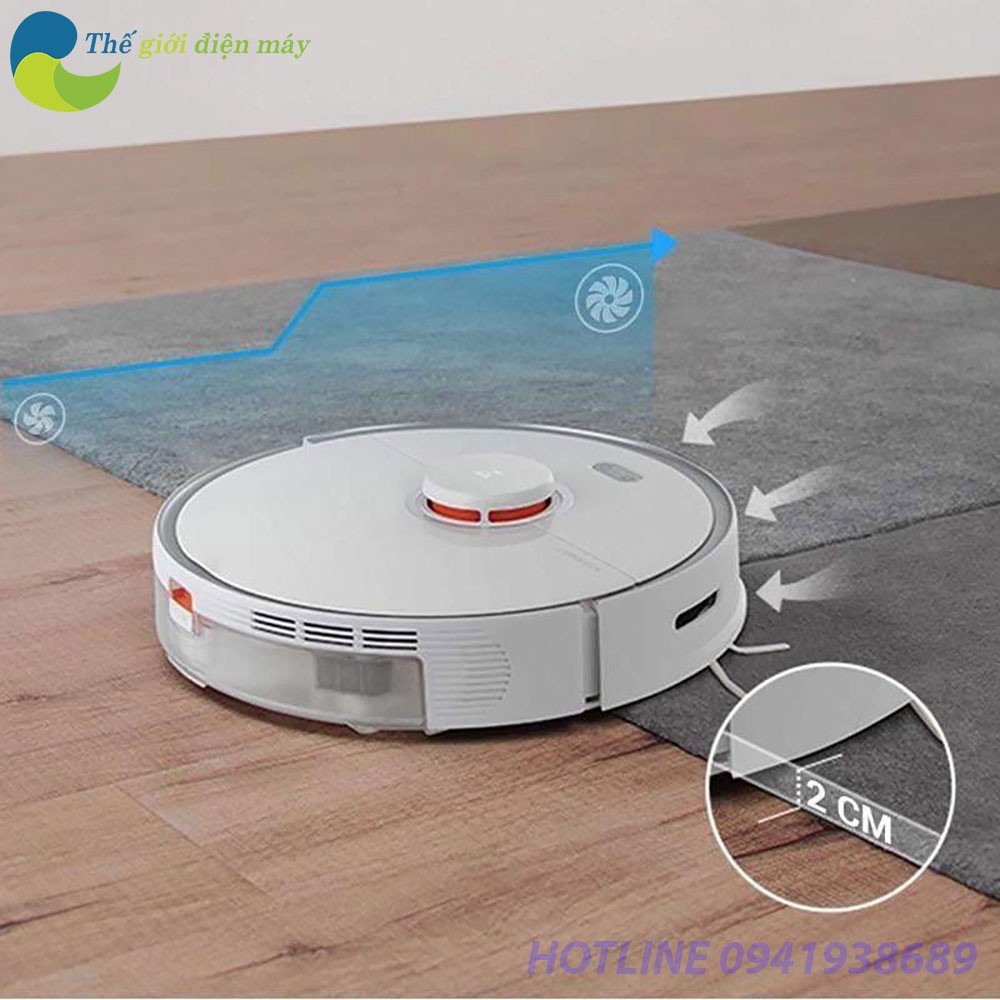 [Bản quốc tế] Robot hút bụi lau sàn thông minh Xiaomi Roborock S5 Max - Bảo hành 12 tháng - Shop Thế Giới Điện Máy