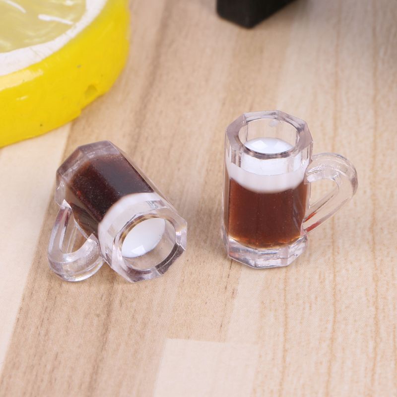 Bộ 4 Cốc Bia Dùng Trang Trí Nhà Búp Bê