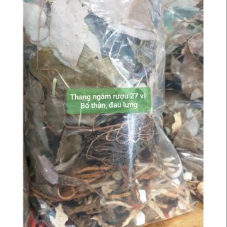 THANG NGÂM RƯỢU 27 VỊ# KLT GÓI 400GR# HSD 12 THÁNG