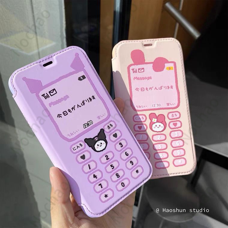 Bao Da Điện Thoại Nắp Lật Có Nút Gài Cho iPhone13 13pro max12max xsmax xr