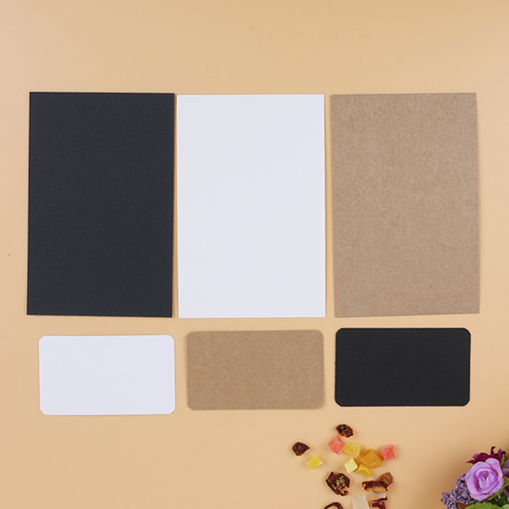 FASHYUNER Set 20/ 100 thiệp mừng trống gói quà kiểu cổ điển độc đáo