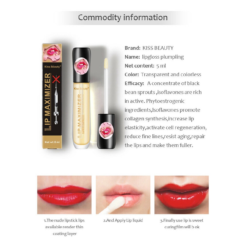 1 Tuýp Kem Dưỡng Môi Căng Mọng Dung Tích 5ml