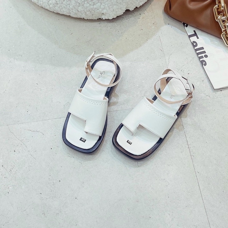Sandal xỏ ngón MAILIAA đế xuồng 3 phân siêu nhẹ quai bảng in họa tiết