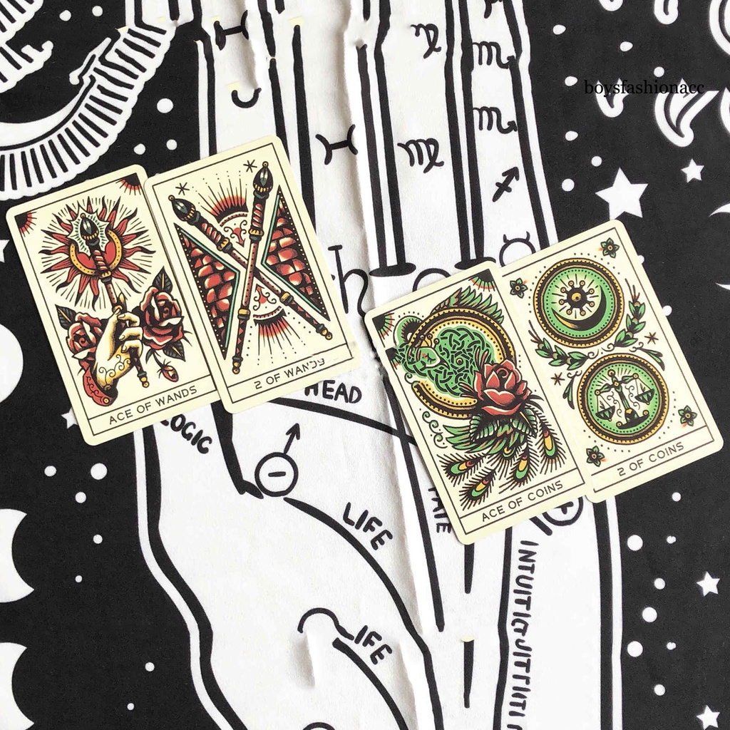 1 Bộ Thẻ Bài Tarot Bbc Nhiều Màu Lâu Trôi Nhỏ Gọn | BigBuy360 - bigbuy360.vn