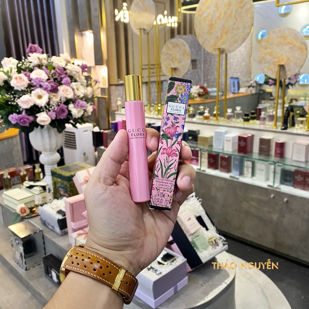 Nước hoa mini nữ Gucci Flora Gorgeous Gardenia Eau de Parfum - Hàng chính hãng