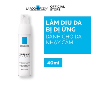 Kem dưỡng làm dịu nhẹ giúp dưỡng ẩm làm dịu tức thì cho da rất nhạy cảm dị ứng La Roche-Posay Toleriane Ultra Light