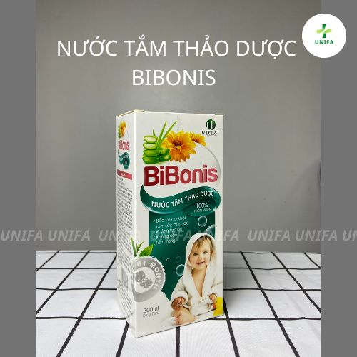 Nước tắm thảo dược cho bé Bibonis, nước tắm thảo mộc - Món quà thiên nhiên cho làn da nhạy cảm