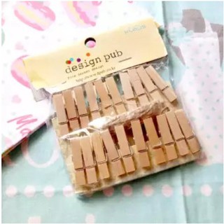 Set 10 kẹp gỗ + 2M dây thừng