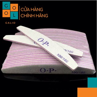 Dũa Giấy O.P.I Form bán nguyệt-- GALIO-phụ liệu Nail Mi chính hãng