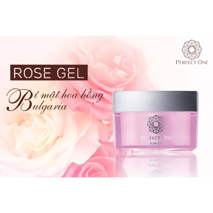 Tinh Chất Dưỡng Da Chống Lão Hóa Chuyên Sâu PERFECT ONE Rose Gel 50G