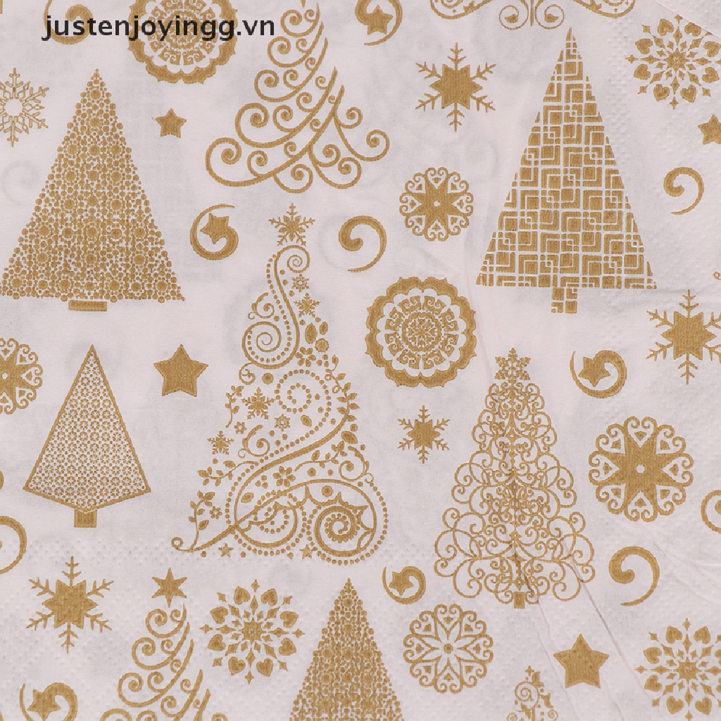 Bộ 20 Tã Lót Dùng Một Lần Trang Trí Giáng Sinh