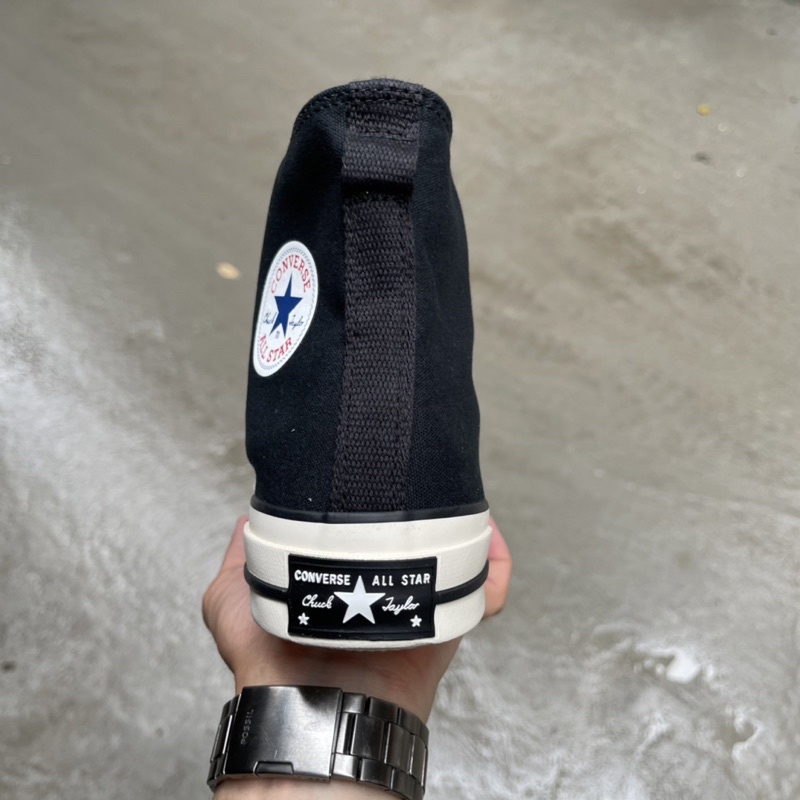 Giày Thể Thao Con Ver.se FOG Đen Trắng Cao Nam Nữ