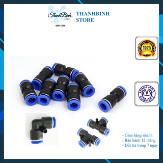 Đầu nối hơi/ nói nhanh dây hơi- góc/ tê/ măng sông